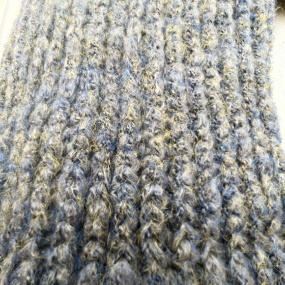 BP Metallic Fringed Scarf, Gray | One Size - Picture 6 of 9